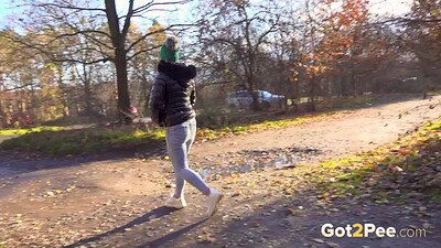 Naomi Benet in Wrapped Up To Wee from