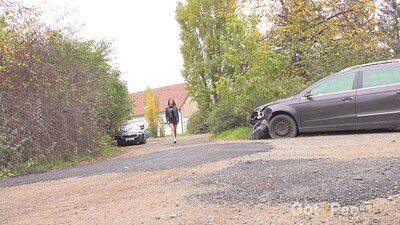 Vanessa Leone in Parking Pee from