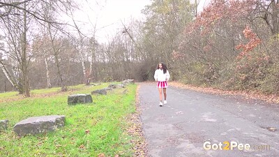 Mini Mitzi in Rock Squatting from