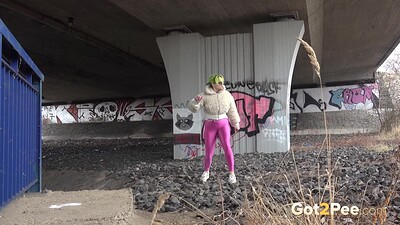 Barbe in Wet Leggings from 