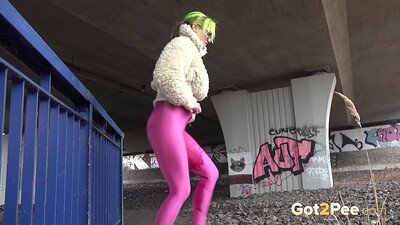 Barbe in Wet Leggings from 