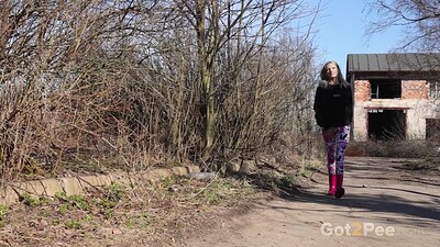 Vasya in Desperate in Wellies from 