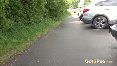 Barbe in Colourful Pissing from 