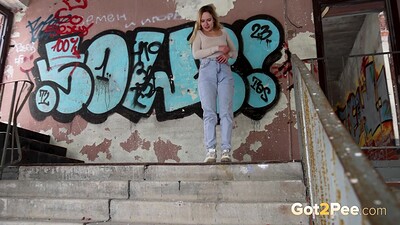 LoliPop in Graffiti Denim from