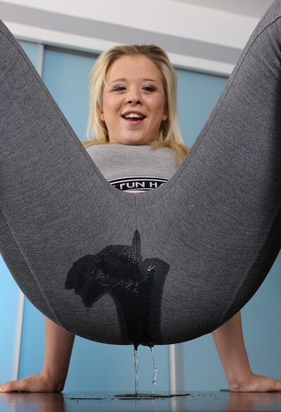 Anna Rey in Innocent Piss Drinker from 