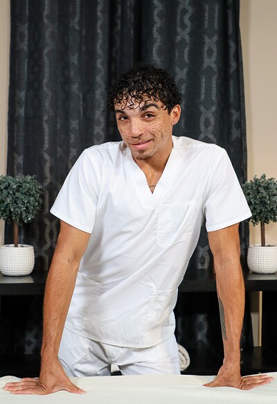 Marco Lorenzo and Amone Bane in Hot gay massage from 