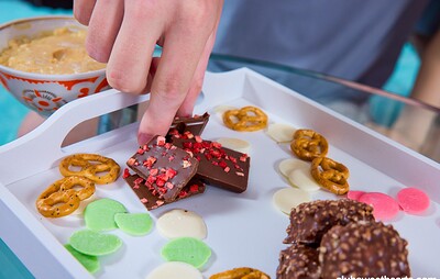 Sherri Ost and Alice Flore in World chocolate day from 