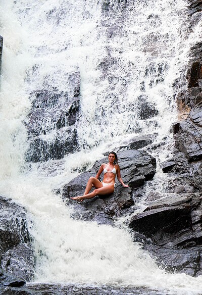 Candice Demellza in Beautiful view from 