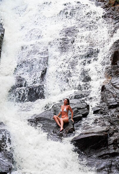 Candice Demellza in Beautiful view from 
