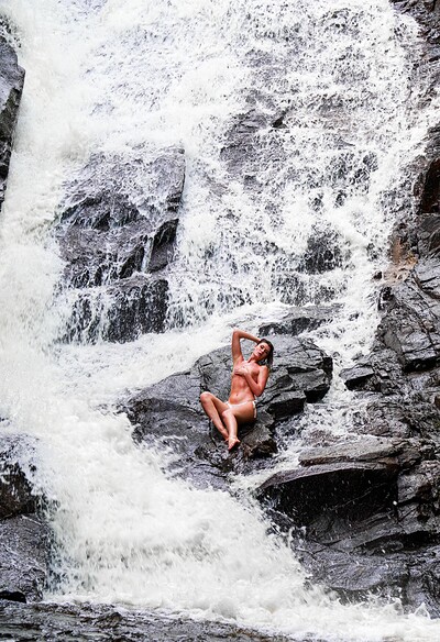 Candice Demellza in Beautiful view from 
