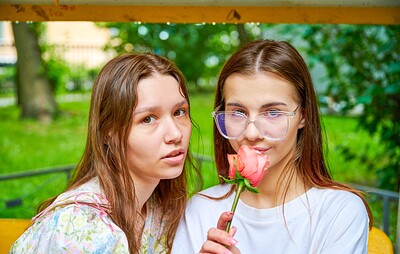 Kitty Doll88 and Baby Dahl in Lesbians love flowers from 