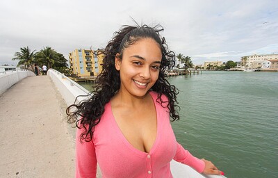 Tattianna Prada in Big titty Tattiana Prada sucks dick outside from 