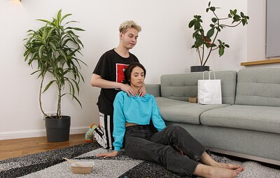 Danise Hill and Moon Imp in Wanna cum all over from