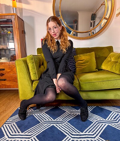 Alora Lux and Jim Slip in Spanking good story! from 