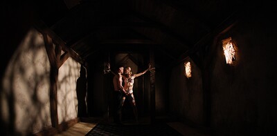 Lynna Nilsson and Charlie Dean in Bound to make you Sweat 2 from 