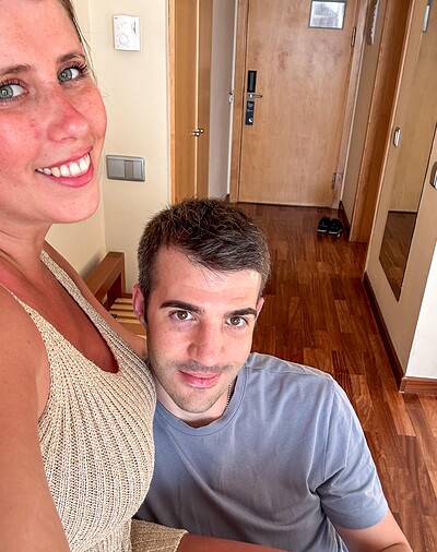 Lady Lyne and Carlo duro in Fucked in a hotel room from 