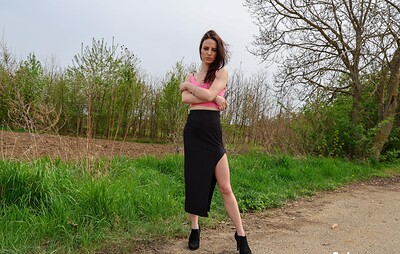 Liliana Lily and Peter in Hairy petite model from 