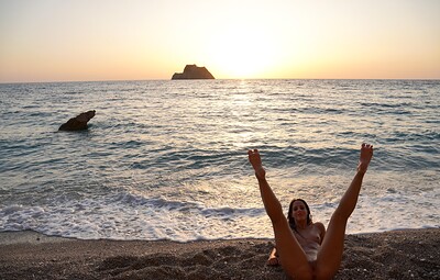Betzz in Beach sex from 