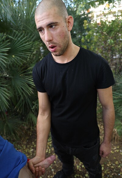 Public stranger cock
