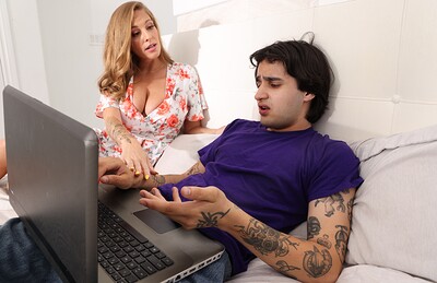 Annie King and Elias Cash in That Time I Got My Stepmom Pregnant - Annie King & Elias Cash from 