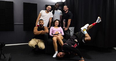 Satine Summers and y Boston in Gangbang Creampie 449 with Satine Summers 2, Scene #01 from 