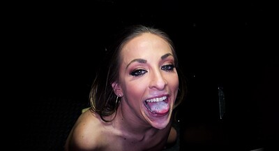 Alexis James in Alexis James First Gloryhole, Scene #01 from