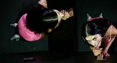 Anna Cummings in Anna Cummings first Gloryhole POV, Scene #01 from