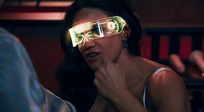 Penny Barber in Future Darkly: Virtual Immorality, Scene #01 from 