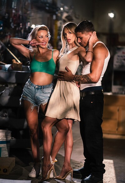 Emma Hix craves complete control over men, realizing it's insatiable, she desires Cherry Kiss and Victor Ray, leading to a heated ménage à trois continuing in The Hunger.