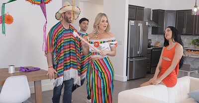 Andi Avalon and Bianca Bangs in Swapmoms Cinco De Mayo Pussy - S10:E4 from