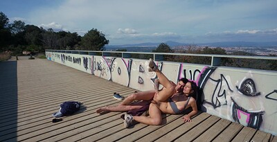 Calita Fire and Papi Rodriguez in A View to Anal from