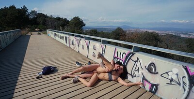 Calita Fire and Papi Rodriguez in A View to Anal from