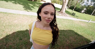 Lucia Rossi in Server Does it All For Money from