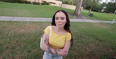 Lucia Rossi in Server Does it All For Money from
