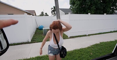 Red Eviee in Big Titty Eviee from