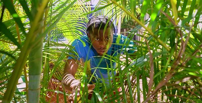 Ameena Green in Ameena Rewards Her Creeping Neighbor from