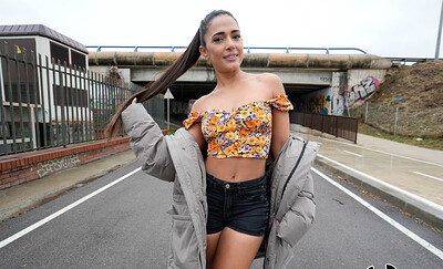 Nuria Millan in Public Anal Banging from