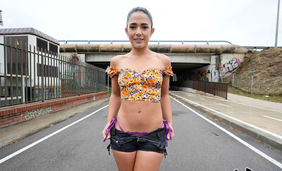 Nuria Millan in Public Anal Banging from