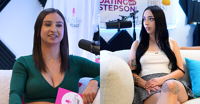 Hailey Rose and Scarlett Rosewood in Nubiles Podcast Hailey Rose Casts Scarlett Rosewood 1 - S1:E6 from