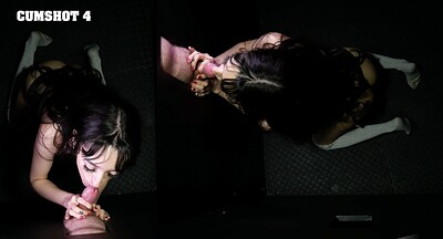 Ronnie Violet in Ronnie Violet's First Gloryhole POV from