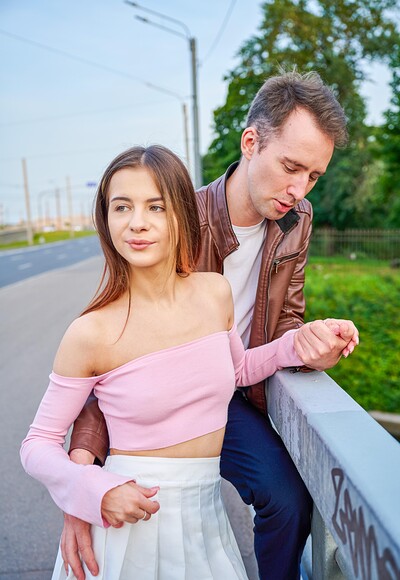 Baby Dahl and Ray Adler in Shy Babe Turns Sweaty Wild from 