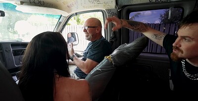 Indica Marie in Dad on The BangBus from 