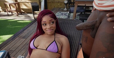 Kay Kay in Playing With My Stepdad's Cock from 