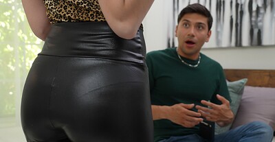 Alex Coal and Demi Hawks in I Got Caught Masturbating In His Closet from 