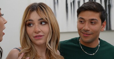 Alex Coal and Demi Hawks in I Got Caught Masturbating In His Closet from 