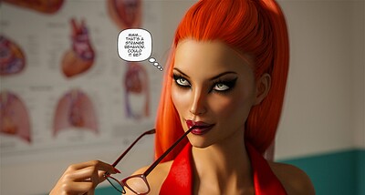 Miki3DX in The Experiment C1-comic from 
