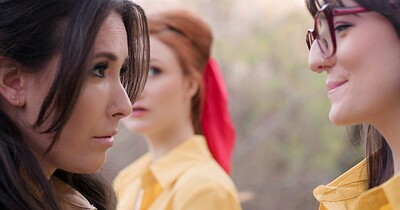 Lana Smalls and Scarlet Skies in Escape From Camp Conversion 3 from 