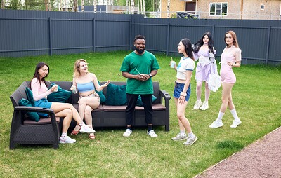 Iris Murai and Ashly Rabbit in Come Party with Us 2 from 