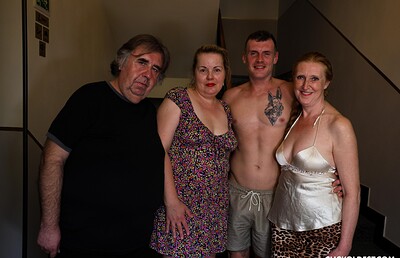 Jennifer Wett and Tonny Ginger in Wife swap from 