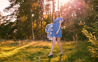 Mia Murkovski in Mia Murkovski goes with the flow from 